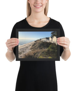 Alternative view of Inramad poster - Strand och badhytter