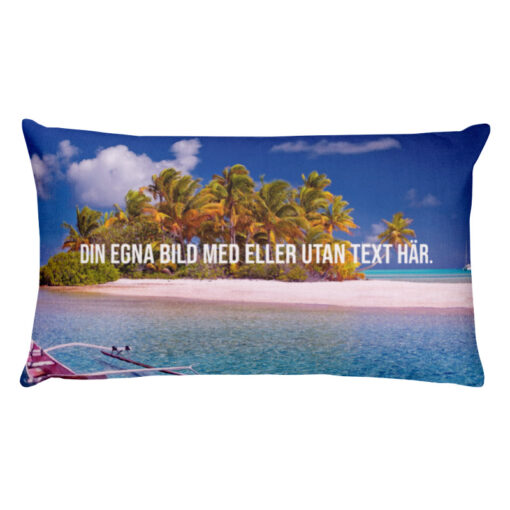 Kudde - Premium - Din egna bild med eller utan text