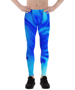 Alternative view of Leggings för män - Blå