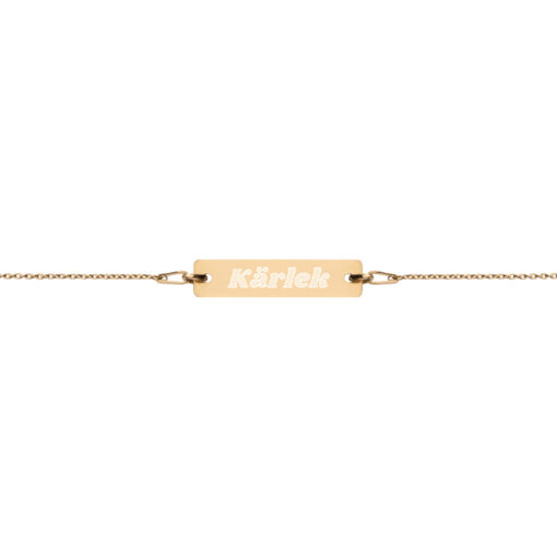 Graverat armband - Kärlek