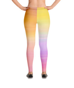 Alternative view of Leggings för kvinnor - Gulrandiga