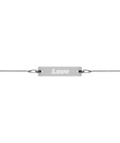 Alternative view of Graverat armband - Love