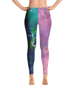 Alternative view of Leggings för kvinnor - Lilablå