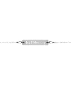 Alternative view of Graverat armband - Jag älskar dig