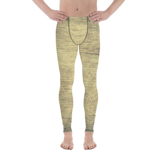 Leggings för män - Beigemönstrade