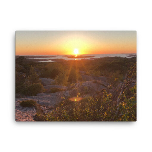 Canvas - Utsikt i Hunnebostrand