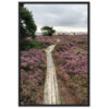 Inramad poster - Stig i ljung