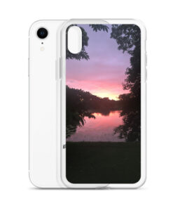 Alternative view of iPhone-skal – Solnedgång på Häckeberga slott