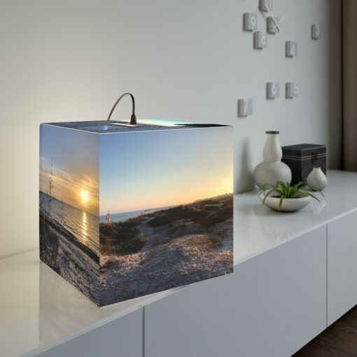 Ljuskub-lampa - Strand
