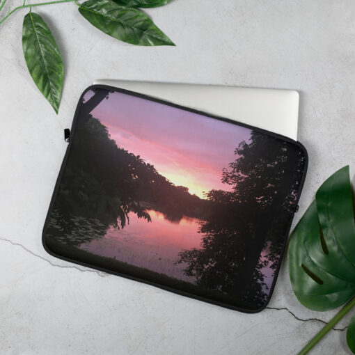 Laptop-fodral – Solnedgång Häckeberga slott