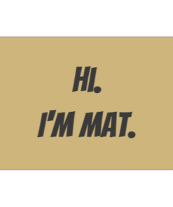 Dörrmatta - I'm Mat