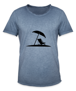 Vintage-T-shirt herr - Relax