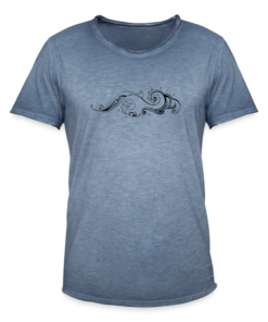 Vintage-T-shirt herr - Waves